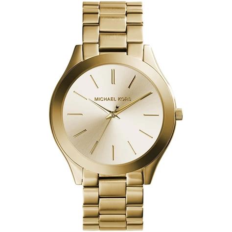 slim runway michael kors watch|michael kors armband.